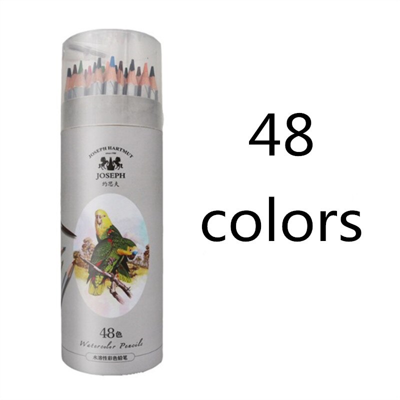 24 36 48 lapislázuli de CDR de agua color Soluble lápiz Premium suave Core lápices de acuarela para material escolar para Bellas Artes: 48 colors