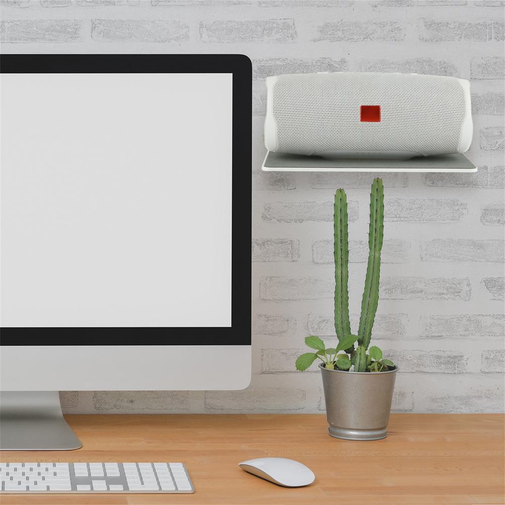 Étagère de rangement murale en acrylique, support de haut-parleurs Bluetooth, support flottant, étagère de rangement pour appareils ménagers