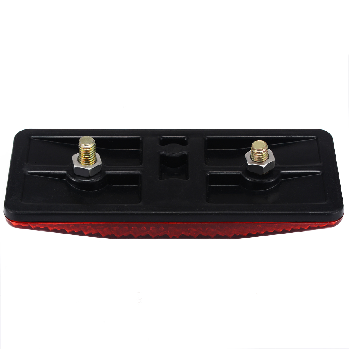 1Pcs Bike Reflector Bicycle Bike Mount Bike Cycling Safety Red Warning Reflect Light For Disc Rear Carrier Pannier Rack