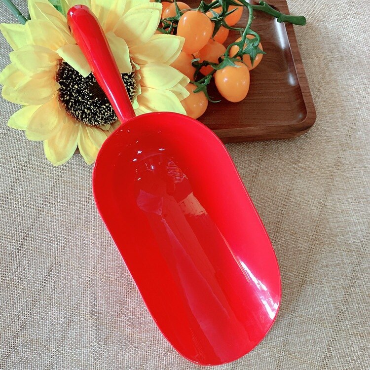 Aluminium Legierung Eis Schaber Lebensmittel Süssigkeit Bar Schaufeln Küche Spielereien Und Zubehör Buffet Trockenen Lebensmittel Mehl Schaufel Küche Werkzeuge: 27.2X9.7X5.6CM