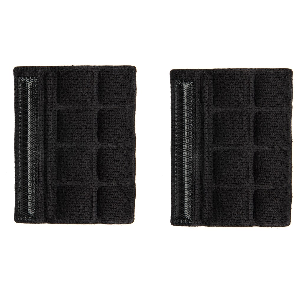 Helm Kin Pads Foam Pads Set Kinband Padding Vervangingen Universele Nylon Voor Cycling Bike Motorhelm: Black 2pcs