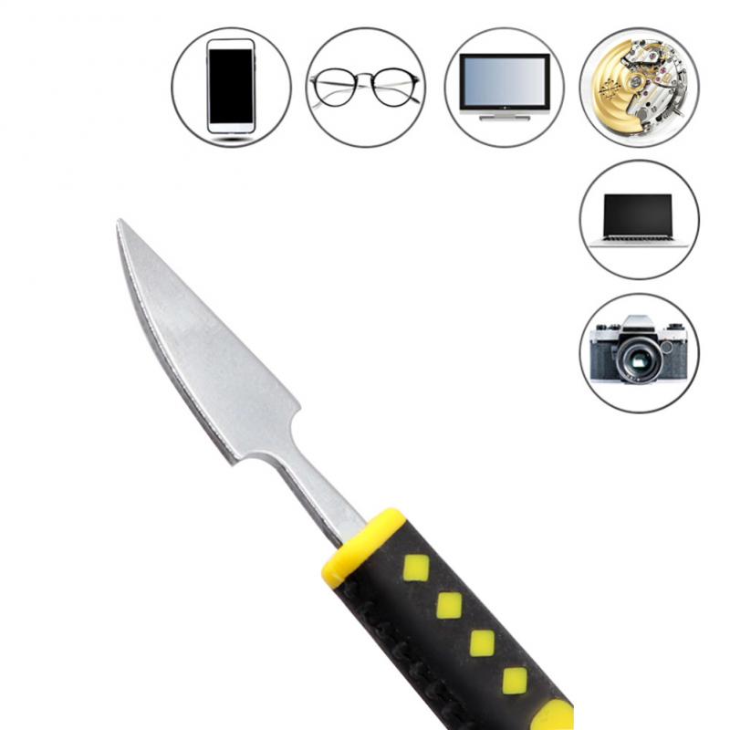 Metal koben 6- stykke sæt støvlestang mobiltelefon digital mini multi husholdningsapparat adskille værktøj elektronisk reparation håndværktøj
