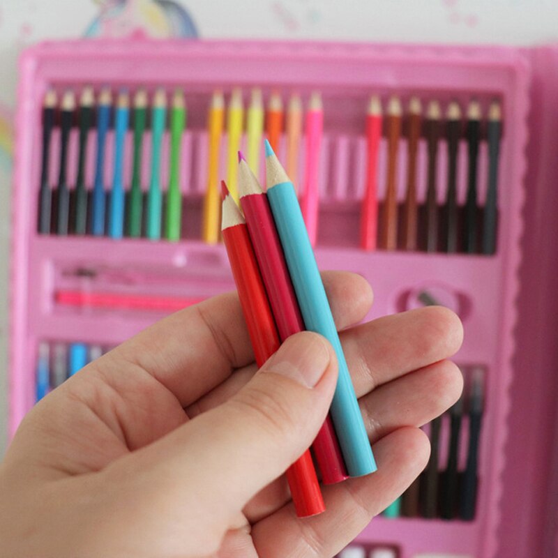 150 Pcs matita colorata pastello acquerelli Set da disegno Ncils colorati disegno pittura pennarelli d'arte materiale scolastico regali per bambini