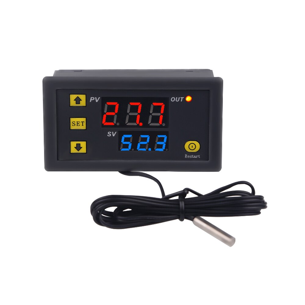 LCD DC 12V 20A Digital Thermostat Temperature Controller Meter Regulator For Garden Room