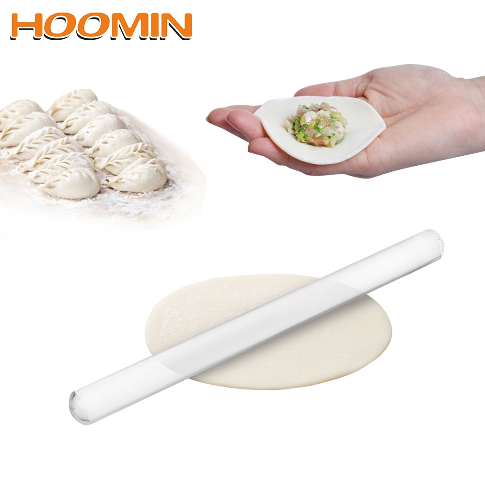 Hoomin Non-stick Cake Cookies Roller Pastry Boards Taart Tools Acryl Rolling Pins Transparant Voor Polymer Clay Fondant Rollen
