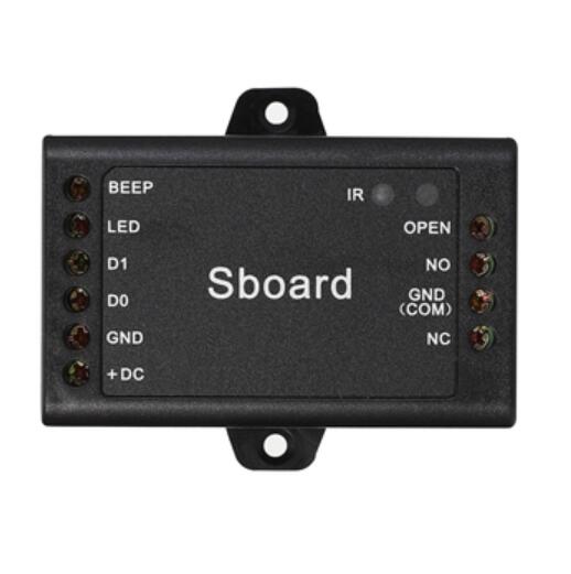 Sboard Mini Single Door Controller Single Dual door Access Controller Connect with Any keypad Reader Wiegand 26~37 Bits Output