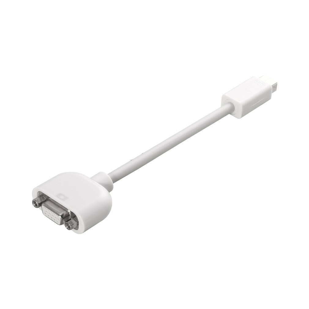 Neueste Mini DVI zu VGA Adapter Monitor Video Adapter Kabel Weiß für Apple Macbook Mehrzwecktasche Multimedia Männlich-weibliche Nicht-geschirmt
