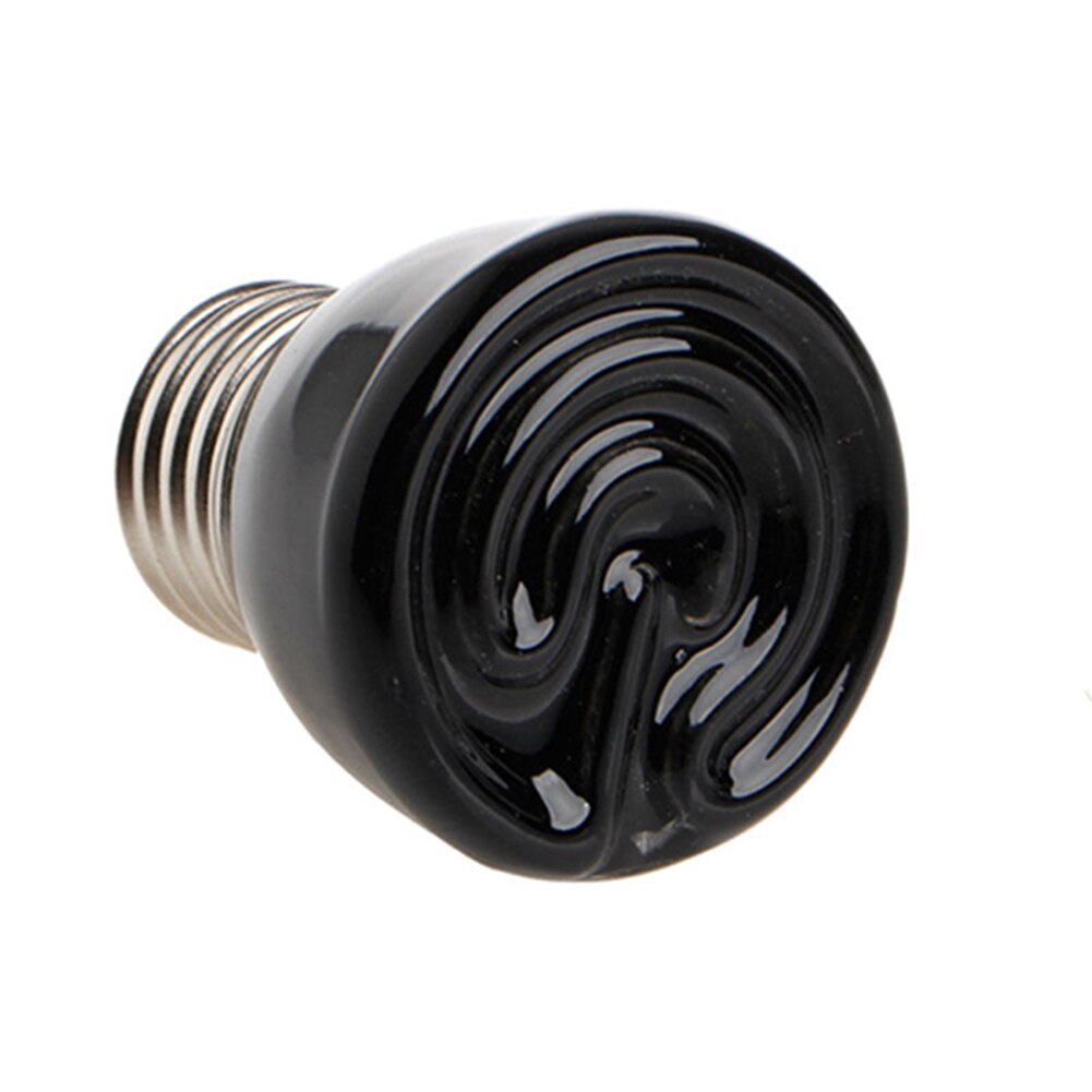 25/50/75/100W Far IR Mini Type Pet Breeding Emitter Lamp Ceramic Light Heat Bulb