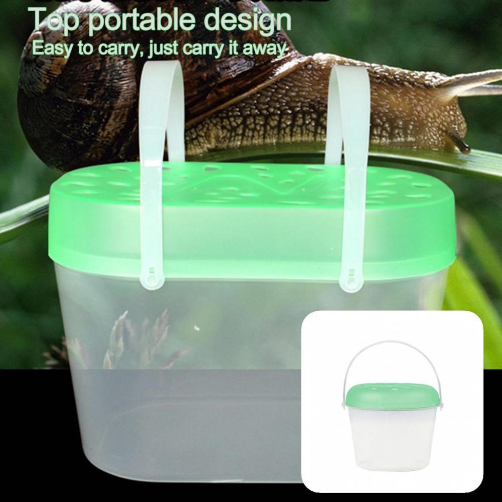 Safe Portable Fish Tank Hole Multifunctional Multi-size Small Animal Clear Transport Container