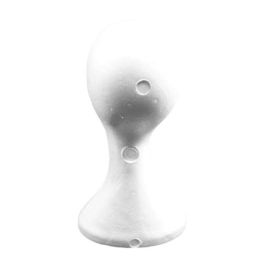 Plus Size Vrouwen Piepschuim Hoofd Diy Props Hoofdtooi Display Model Foam Vrouw Mannequin Hoofd Pruik Hat Houder