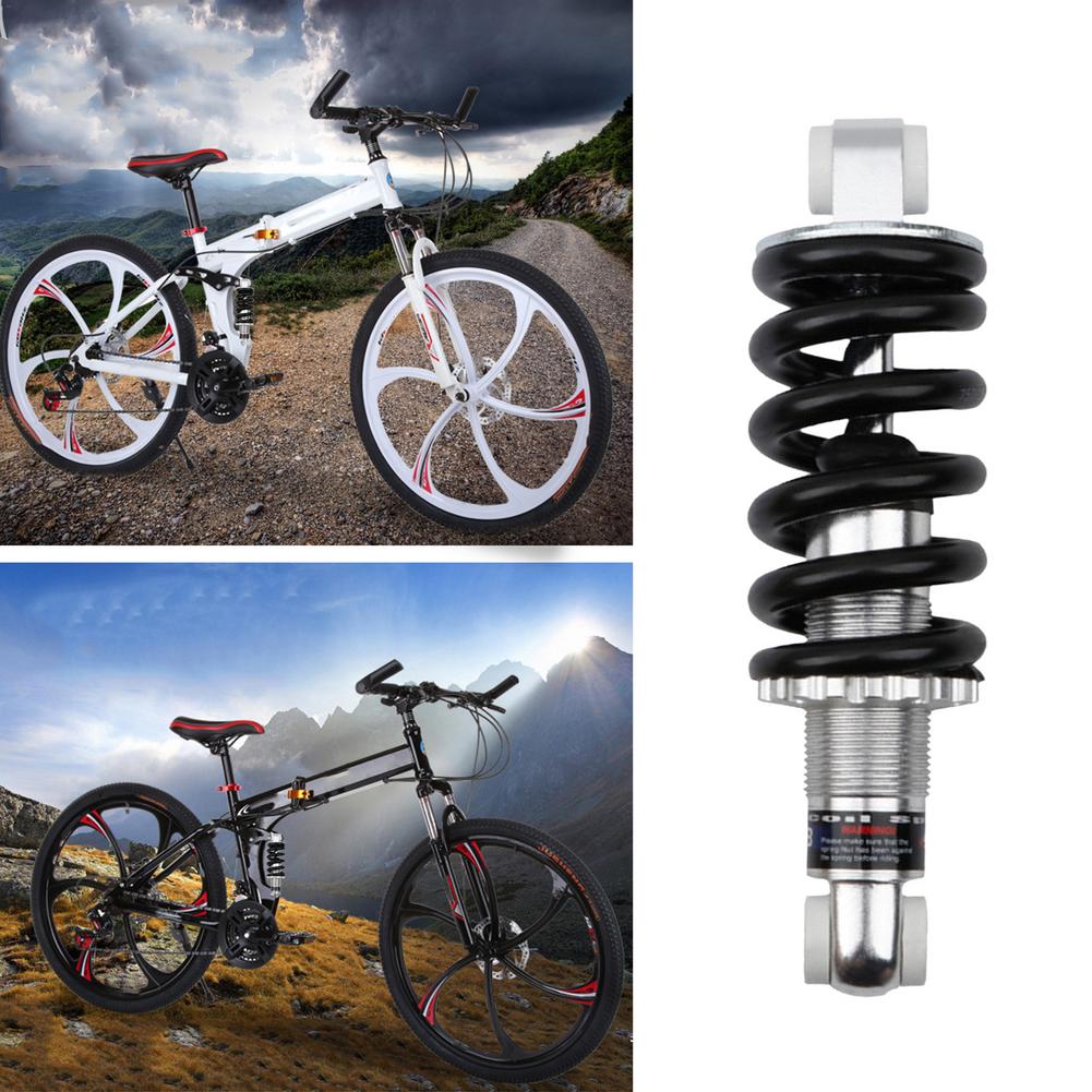 Bicycle Coil Spring Rear MTB Shock-absorbing Electric Vehicle Adjustable Damping For Variety Of Bike/four-link Electric Bicycles
