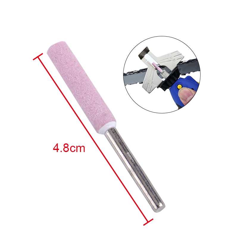 5 Pcs 4.8Mm Kettingzaag Puntenslijper Burr Kettingzaag Slijpsteen Bestand J99Store