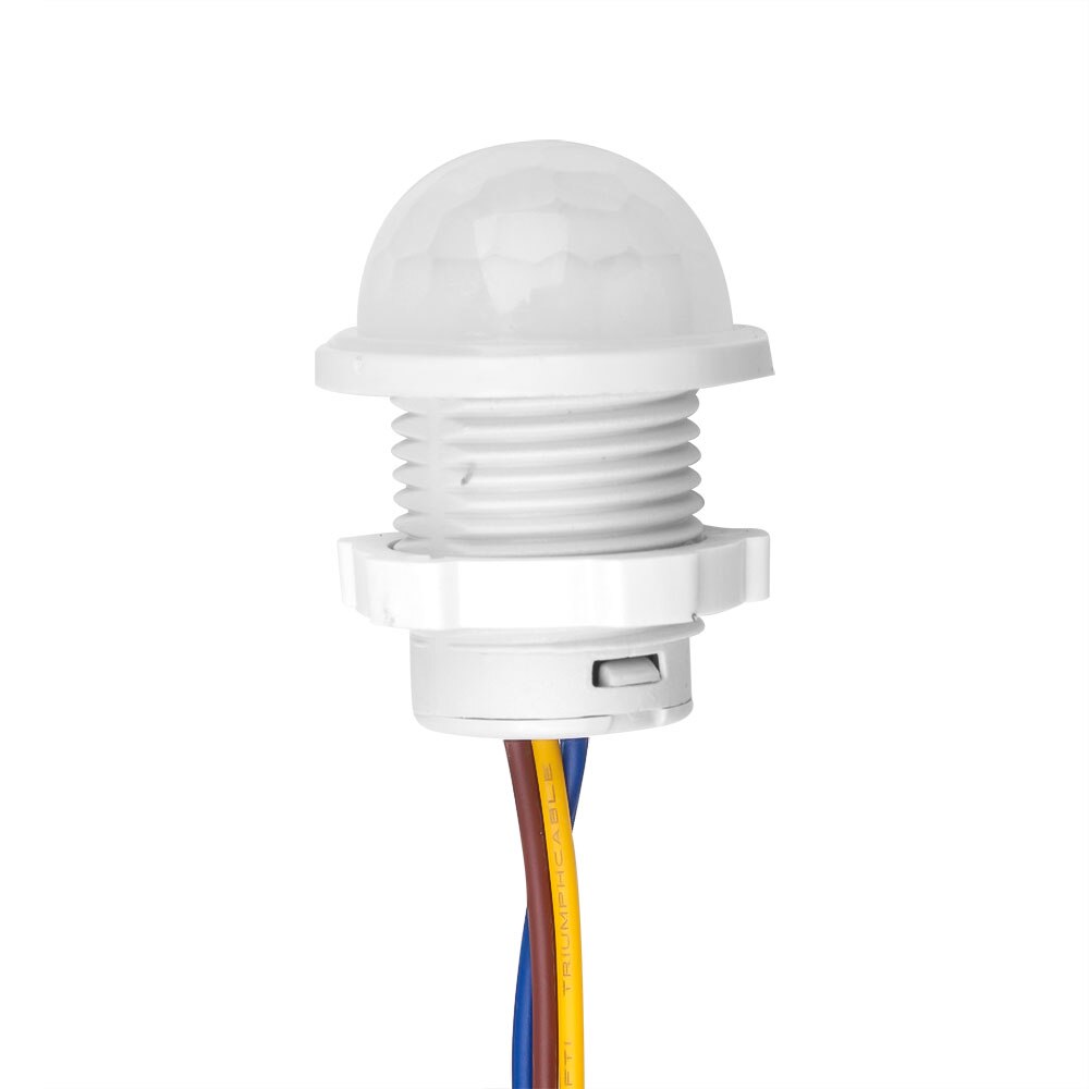 Interruptor de Sensor de movimiento infrarrojo PIR de 110V y 220V, luz de encendido y apagado automático, Detector de Sensor PIR, interruptor inteligente LED