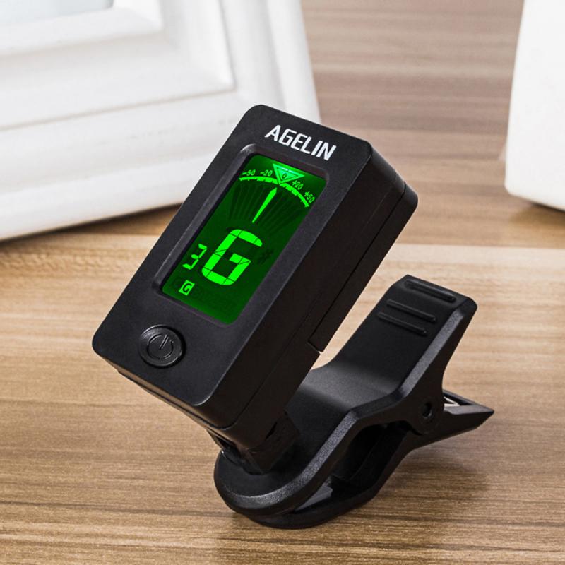 Acoustic Guitar Tuner Electronic Tuner Digital Chromatic LCD Clip-On Electric Tuner Ukulele Bass Acoustic Guitar Violin: JT-2 Electronic Tune
