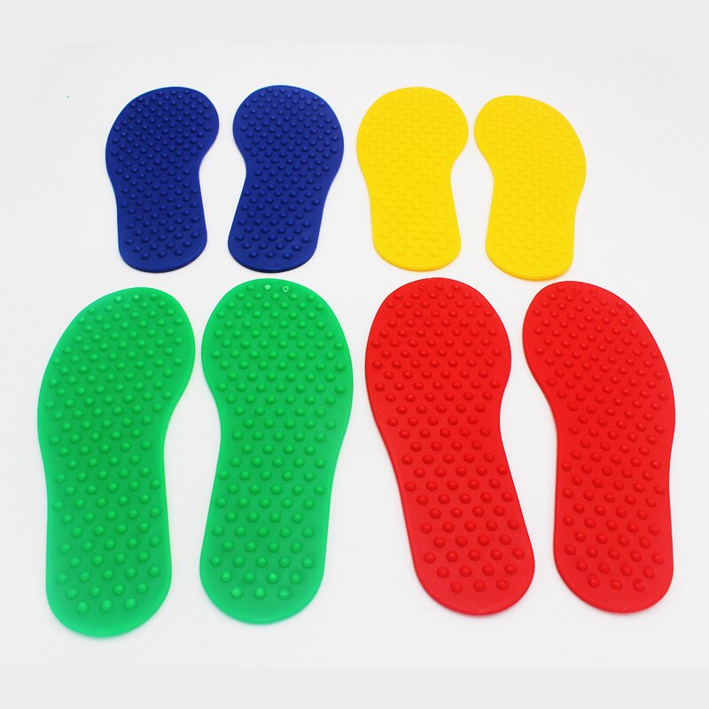 8Pairs Handen En Voeten Play Props. Kleuterschool Outdoor Kinderen Training Apparatuur. Handen En Voeten Coördinatie Board