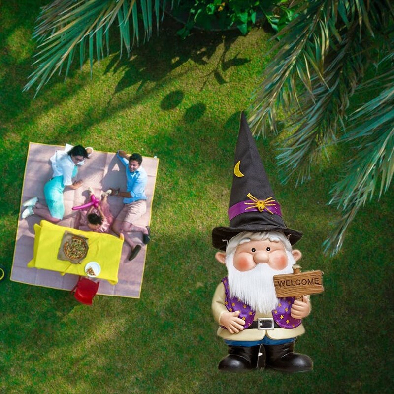 Funny Christmas Gnomes Peep Yard Sign with Stakes Outdoor Decorations for Garden Patio Home Wall Decor Walkway