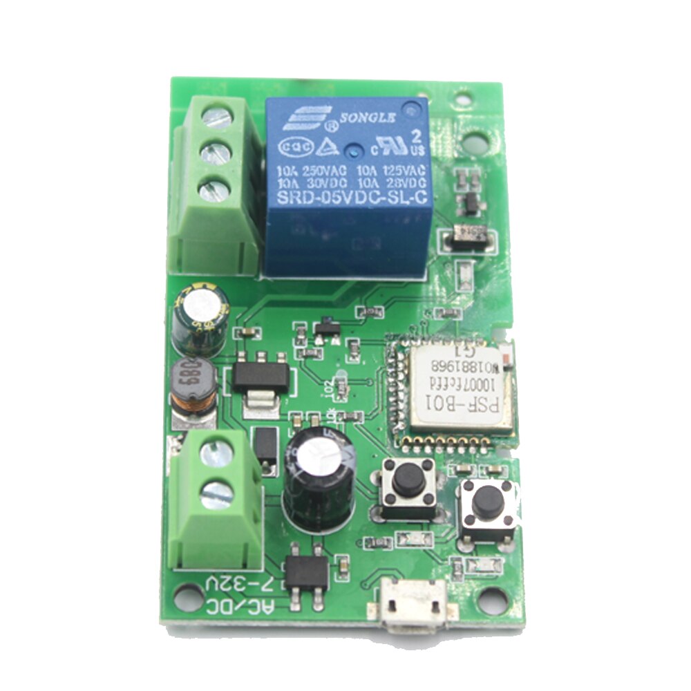 Dc 5V 7V-24V Klik De Zelfborgende Module Smart Wifi Schakelaar Relais Timer Draadloze remote Controler Alexa Google Thuis