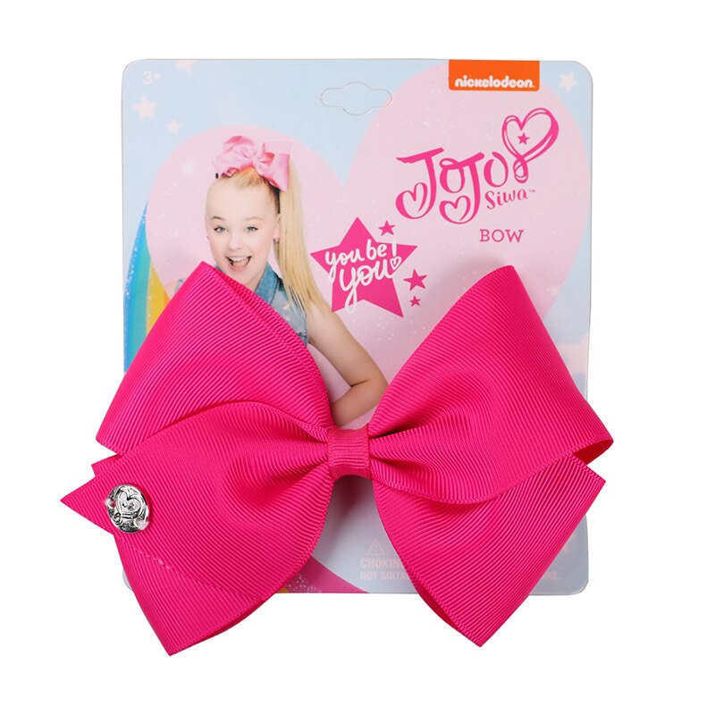 35 couleurs 5 pouces arcs pince à cheveux chapeaux cheveux arc pour bébé enfants filles à la main ruban nœud papillon cheveux accessoires: Rose Rouge