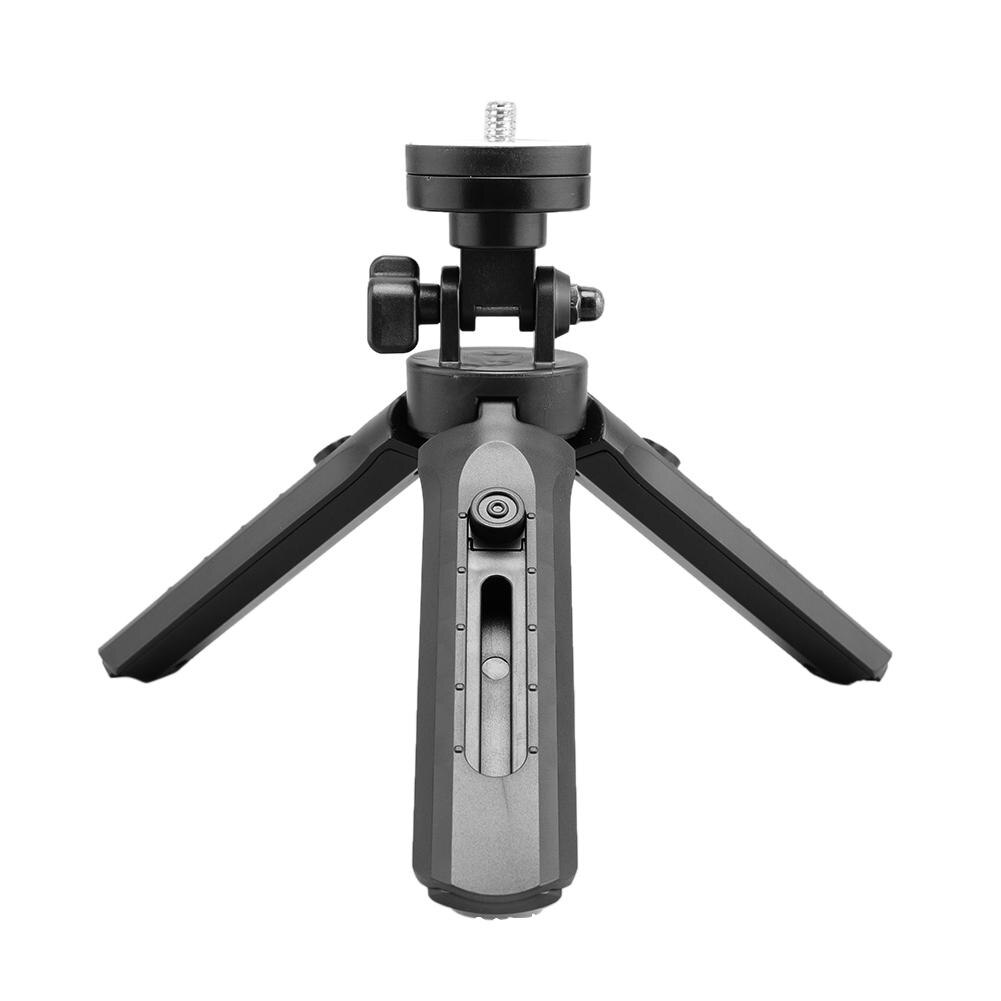 Mini Telescopic Smartphone Video Tripod Stand Handle Grip Compact Selfie Stick Stabilizer Tripod for Phone Clip