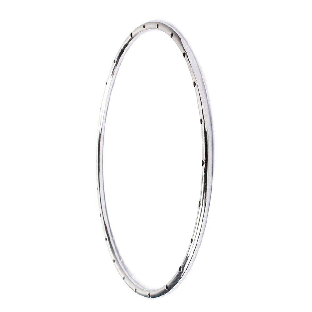 Guitar Part Violin Ukulele Mandolin Iron Musical Instrument Tension Hoop Flanges for 11 Inch Banjo HA203 (Silver)