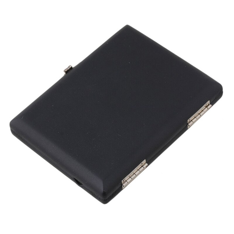 Caja de Lengüetas para Oboe, estuche de madera a prueba de humedad + Funda de cuero PU, estuche de lengüeta para 6 unidades de cañas de Oboe