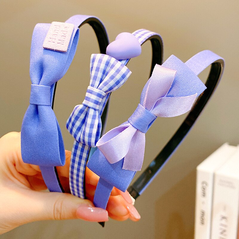 Bow Hair Band Children's Girl Little Girl Baby Princess Head Band Hairpin Lovely Hair Ornament Headdress Pressure Hair: combination 12
