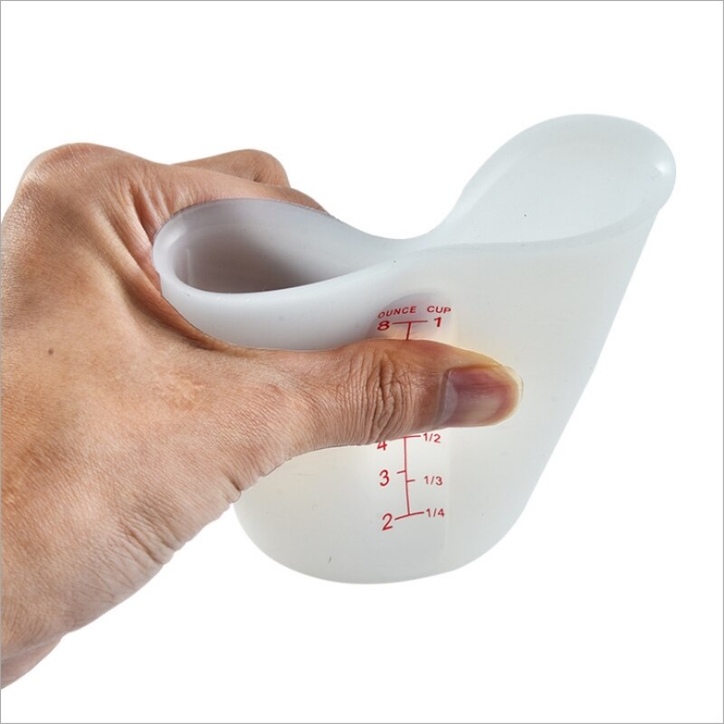 100% Safe Silicone Measuring Cups 500ml And 250ml BPA-free Four Silicone Measuring Cups Suitable For Baking Tools GH676