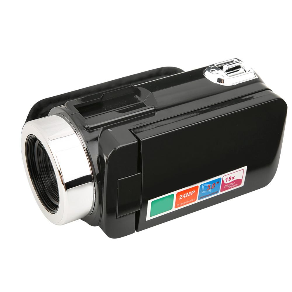vlog camera 3 inch LCD Screen Video Camera DV Camcorder 18X Digital Zoom HD 1280*720 24MP Cam with Built-in Speaker filmadora