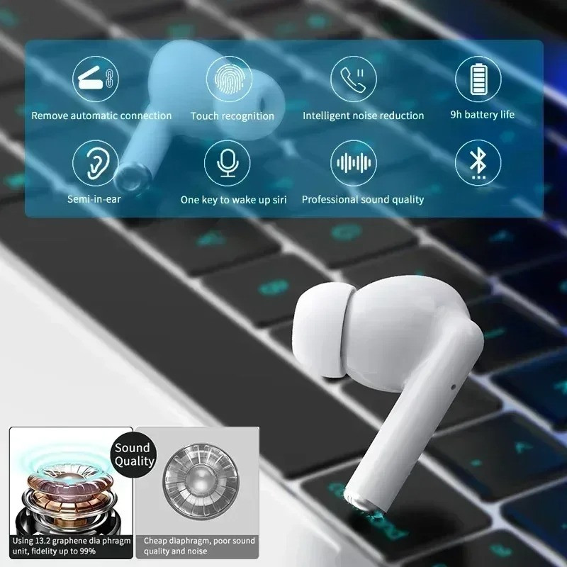 Xiaomi TWS auriculares Bluetooth inalámbricos deportivos estéreo intrauditivos con micrófono cómodos auriculares Bluetooth para una vida activa