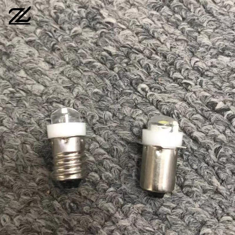 Led-lommelygte, lommelygtepære, udskiftning,  e10 p13.5s skrueporte, 0.5w 3v 4.5v 6v , indikator, signal, instrument, lille pære