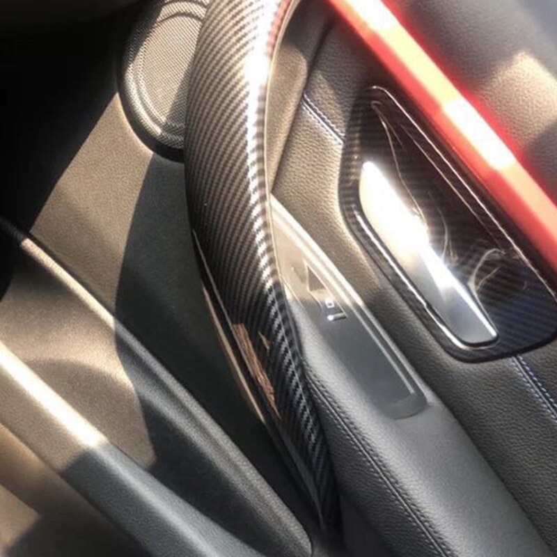 DWVV Zwarte Binnendeurgreep Set Voor BMW F30/F34 – Passend Voor 3- En 4-serie, Stevig ABS-materiaal