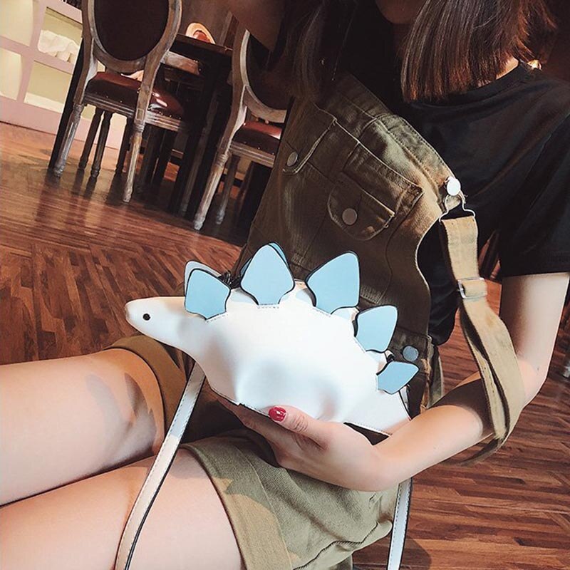 Borse per le donne 2020 delle donne borsa donna borsa a tracolla carino a forma di dinosauro shopping borsa delle borse a tracolla in pelle donna