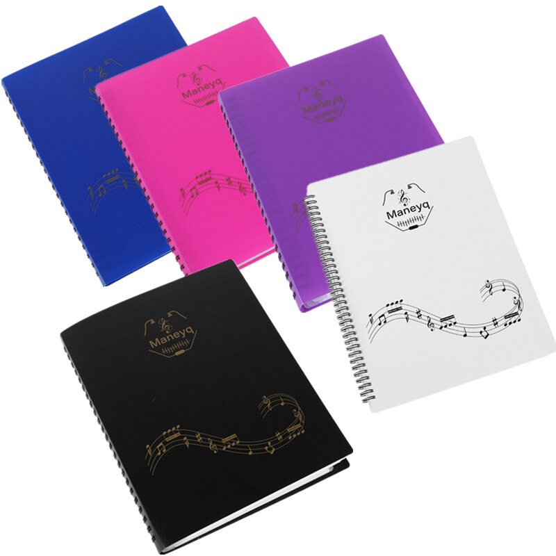 60 Pages A4 Music Practice Notebook Piano Violin Universal Five-line Notebook Music Score Accessories