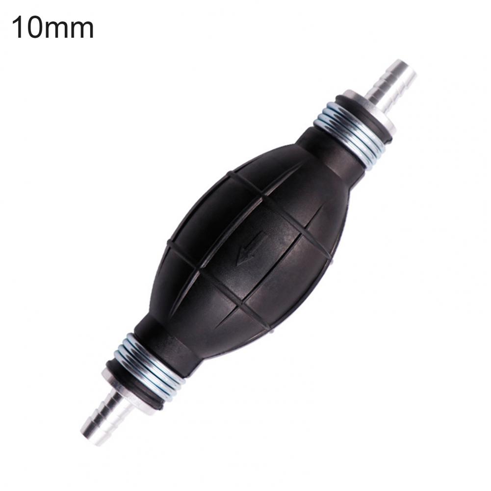 6mm 8mm 10mm 12mm Hand Fuel Pump Line Rubber Aluminum Hand Primer Bulb diesel oil transfer petrol for Car Boat Outboard: Red