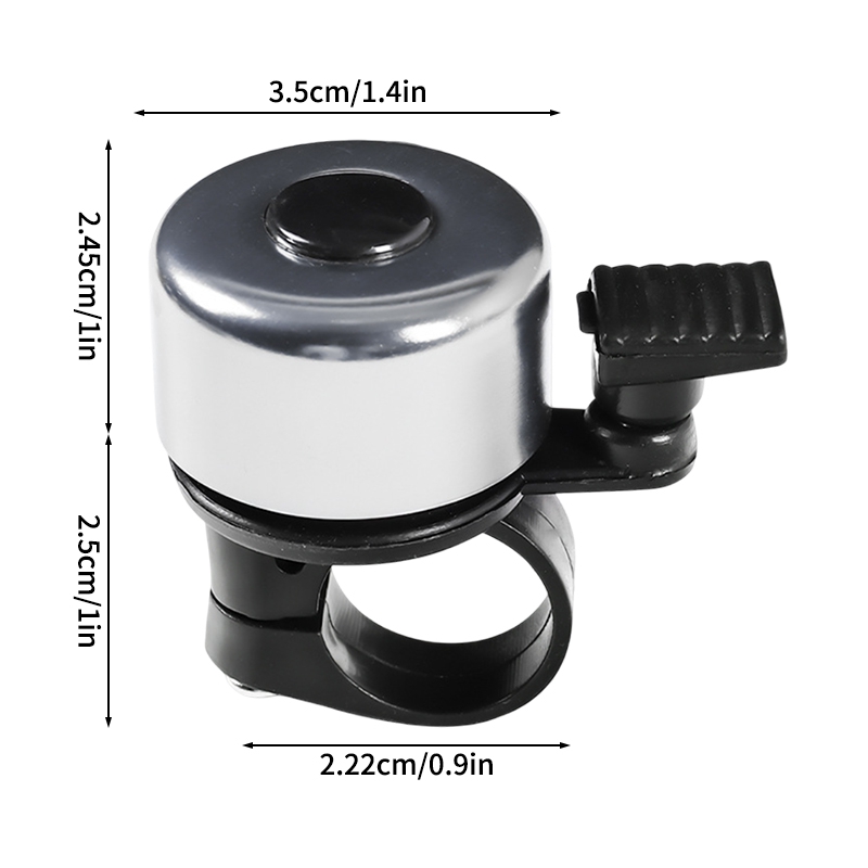 Bicycle Bell Cycling Accessories MTB Mountain Road Bike Handlebar Bell Ring Safety Warning Alarm Bicycle Call Bells: YELLOW