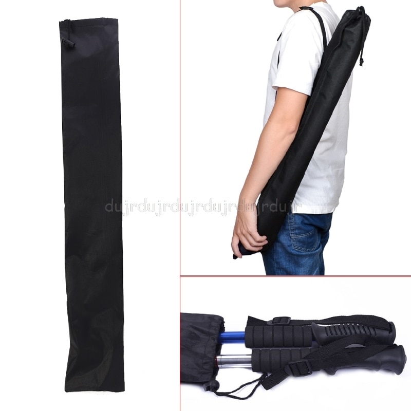 Alpenstock Storage Bag Hiking Travel Walking Sticks Trekking Pole Oxford Package N21