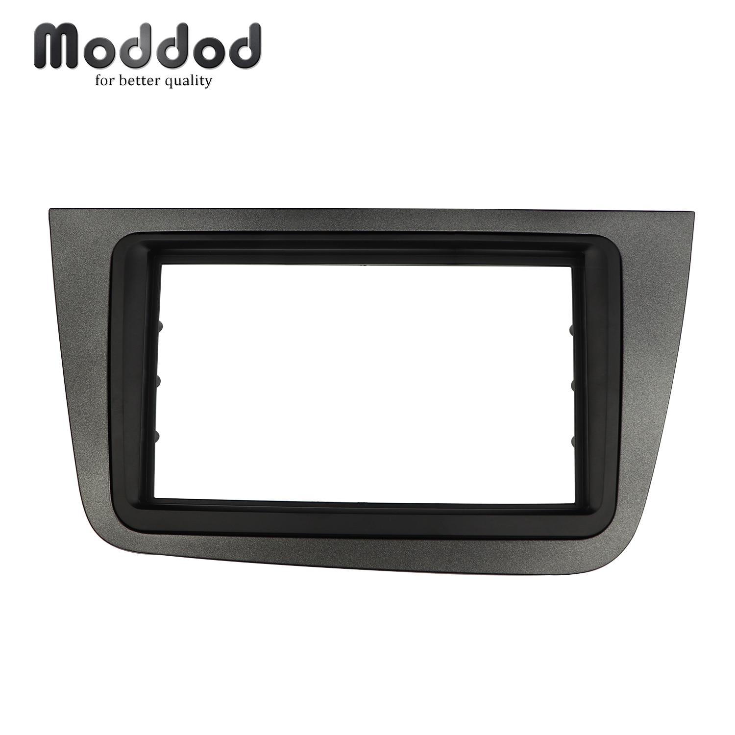 Dubbel Din Radio Fascia Voor Seat Altea Stereo Panel Dash Installatie Mount Trim Kit Gezicht Plaat Bezel Facia Lhd