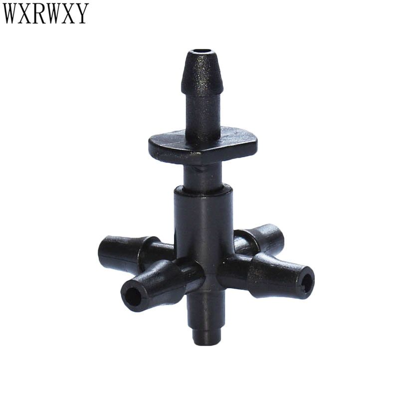 Tropfen pfeil 4 weg kreuz Stecker tropf 2 weg kreuz Wasser weichen Tropf bewässerung Adapter 3/8 mit Widerhaken stecker 20 stücke: 4-Weg