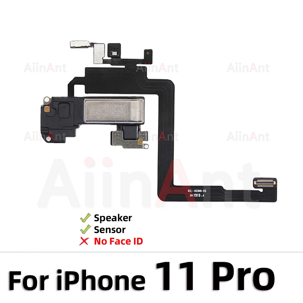 AiinAnt Telefon oben Nähe Sensor Klang Ohr Hörer Lautsprecher biegen Kabel Für iPhone 11 12 Profi X Xr Xs max 5s 7 8 Plus Sapre Teil: Rosa