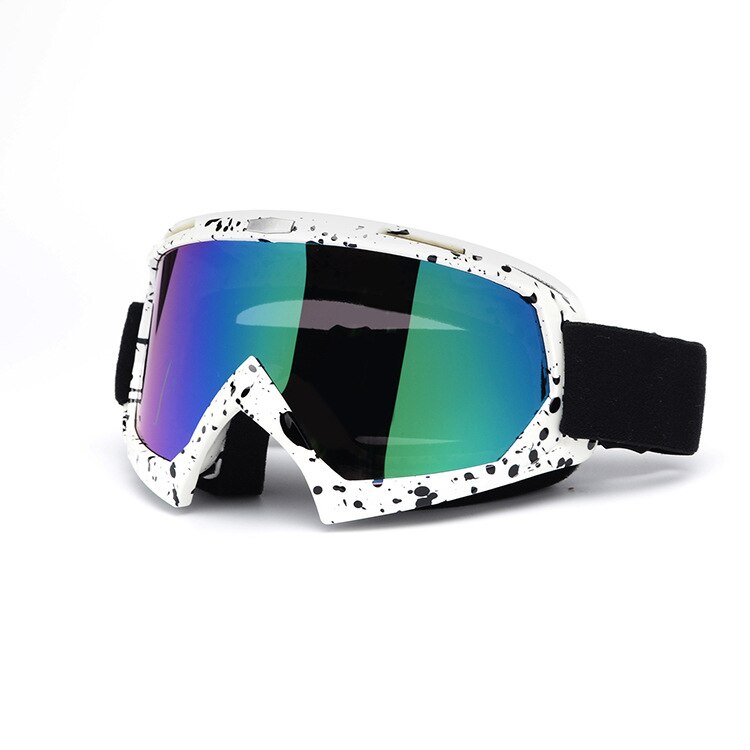 Lunettes de ski d'hiver et snowboard double couches UV pour femme et homme, en forme de masque, protection coupe-vent et anti-buée, D30,: 7