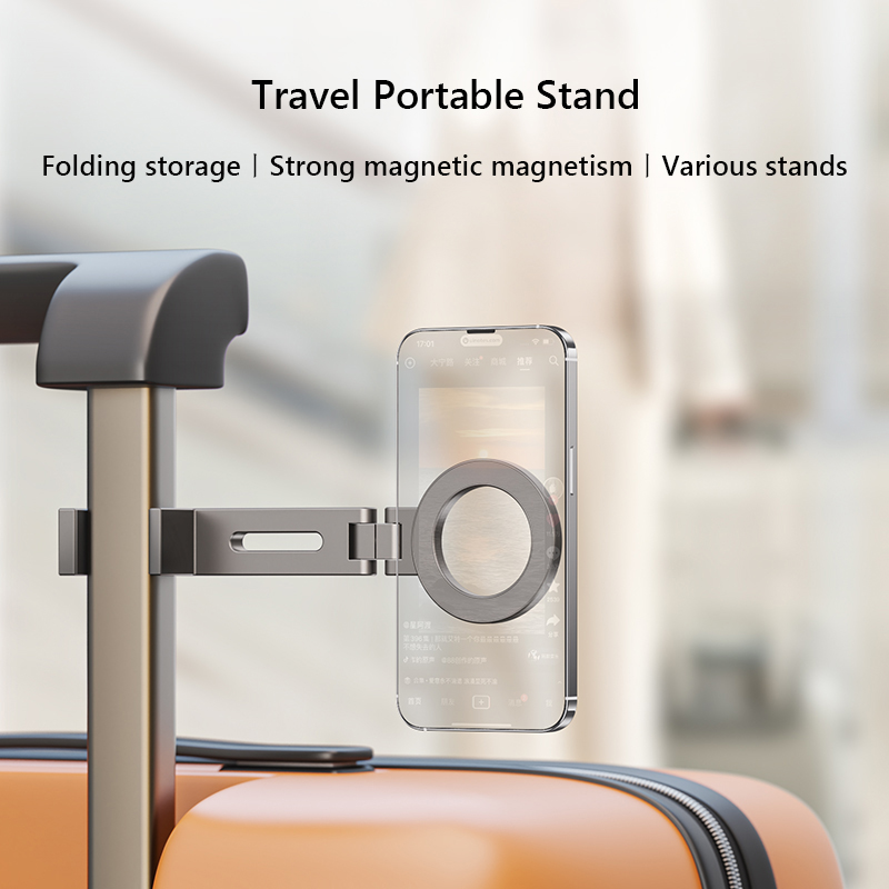 Universal Magnetic Phone Holder Travel Essentials Flexible Rotation Hands-Free Airplane Phone Mount for Phone
