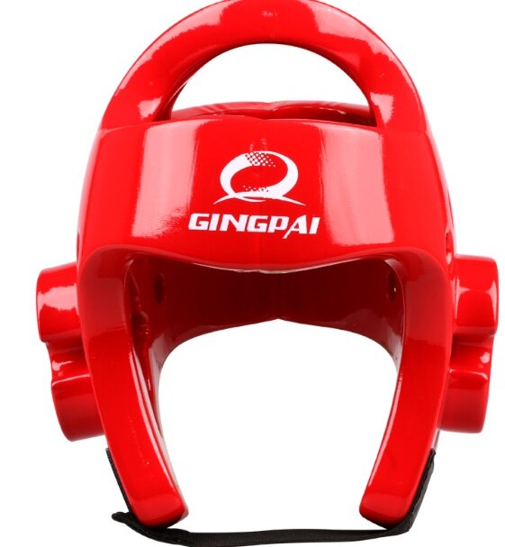 Caschi di alta qualità Per Bambini maschio Femmina professionale Taekwondo karate copricapo MMA kick boxing caschetto di protezione TKD caschi: Rosso / S