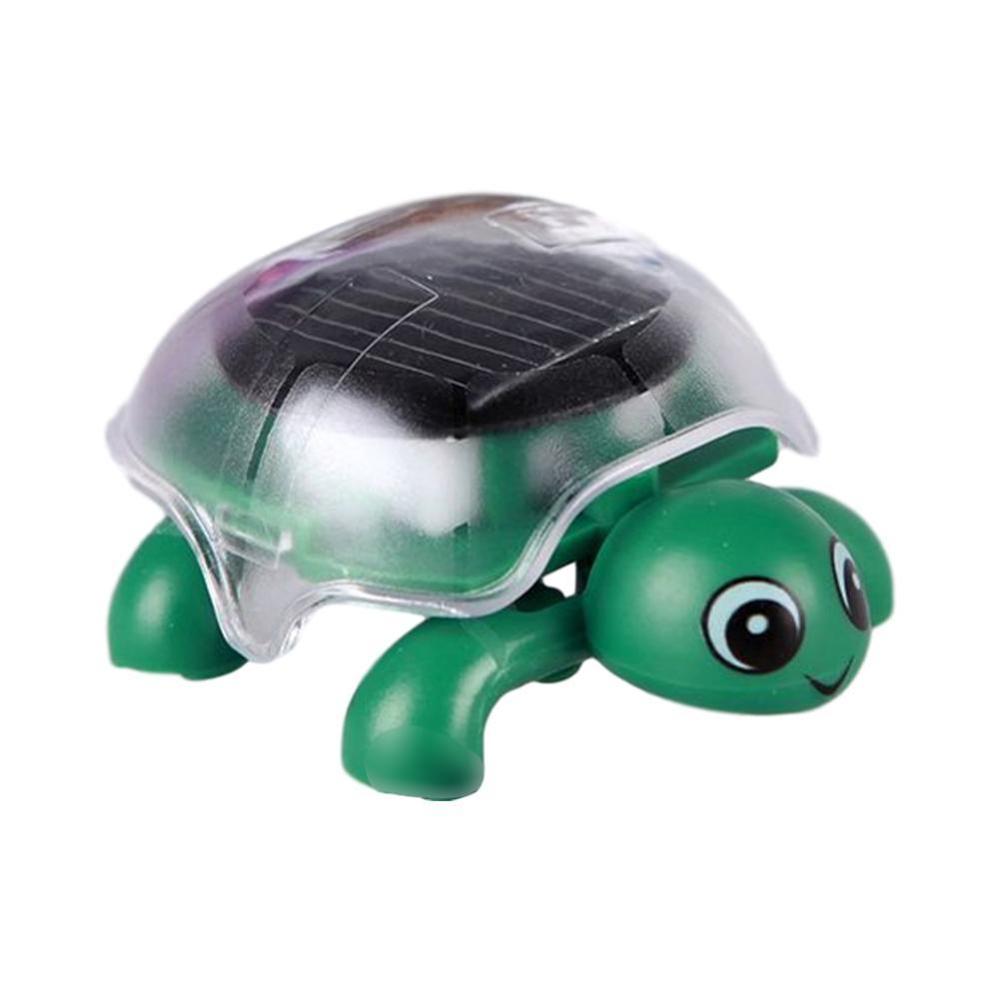 Novelty Fun Dier Speelgoed Solar Mini Creeper Schildpad Kinderen Vroege Onderwijs Speelgoed Voor Kinderen Solar Schildpad: D