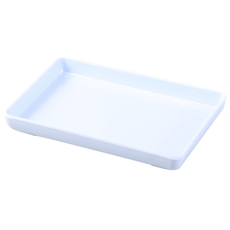 1 pc Trinket Tray Plastic Decorative White Storage Organizer Holder Plate Jewelry Dish for Bracelets Earrings Rings