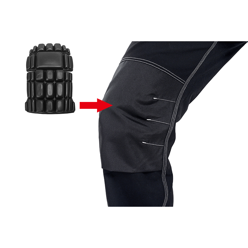 Rodilleras CE Eva para pantalones de trabajo , rodilleras protectoras extraíbles, accesorios de seguridad, 2 uds.