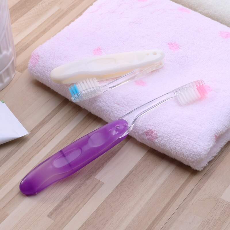 Brosse à dents Portable pliable, cheveux doux, voyage Camping randonnée en plein air, 1 pièce