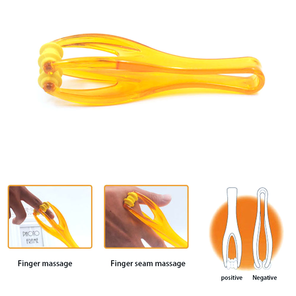 1pc Finger Joint Hand Massager Roller Handheld Relax Relieve Pain Finger Arthritis Blood Circulation Tool for Long Handwork