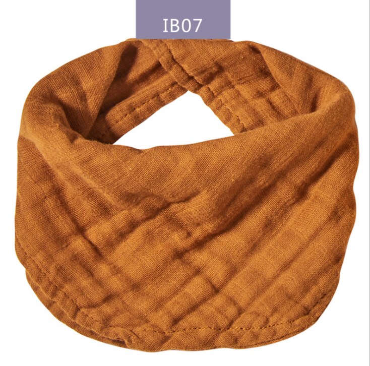 Baby Katoen Mousseline Baby Bib Set Sjaal Bib Spuugdoekjes Handdoek Bandana Bib Set: 7