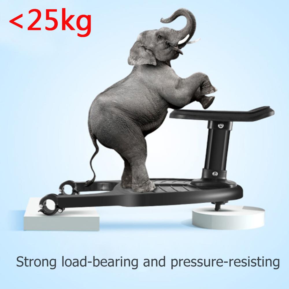 Adaptador de pedal del cochecito para niños, de , de segundos, remolque auxiliar, patinete gemelo, autoestopista, placa de pie con asiento