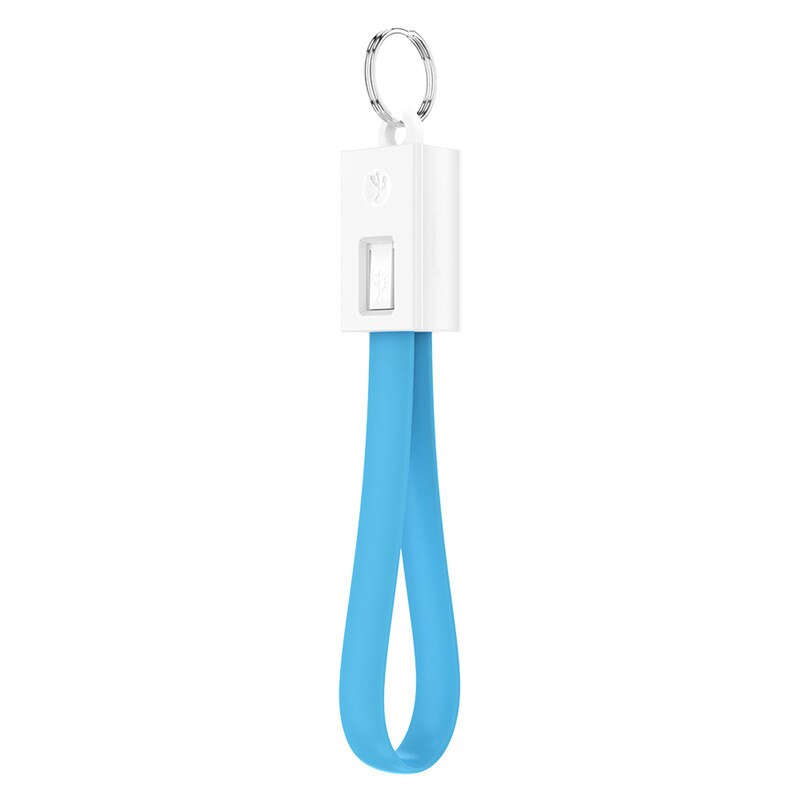 Micro Usb Type C Fast Charger Sync Gegevens Multifunctionele Powerbank Sleutelhanger Type-C Kabel Voor Xiaomi Mi5 samsung S10 S9 Plus Cord: Blue / For Micro USB Cable